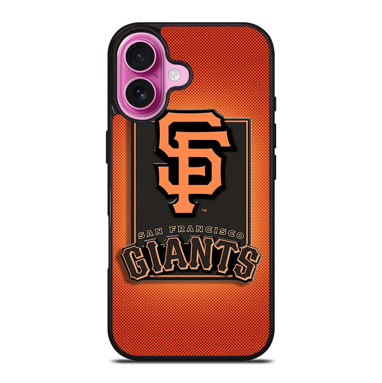 SAN FRANCISCO GIANTS LOGO BASEBALL EMBLEM iPhone 16 Plus Case Cover