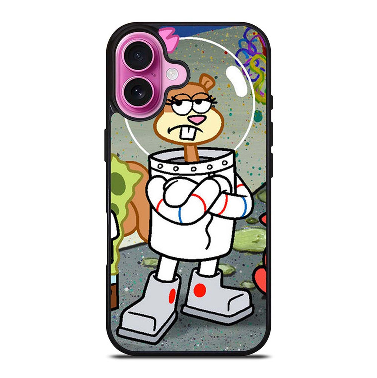 SANDY SQUIRREL SPONGEBOB iPhone 16 Plus Case Cover