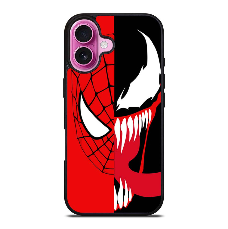 SPIDERMAN VS VENOM iPhone 16 Plus Case Cover