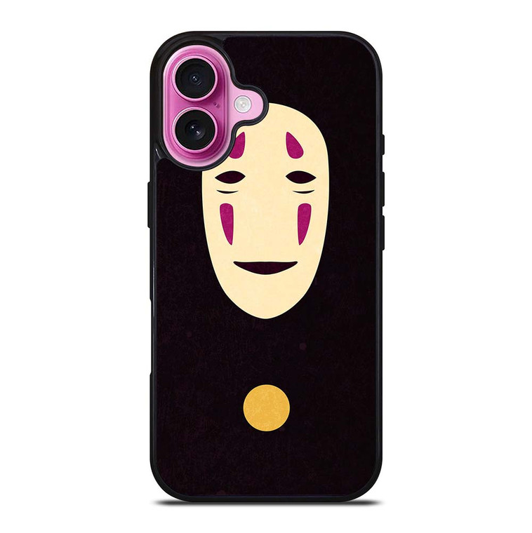 SPIRITED AWAY NO FACE LEATHER iPhone 16 Plus Case Cover