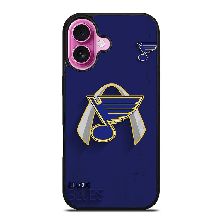 ST LOUIS BLUES LOGO iPhone 16 Plus Case Cover