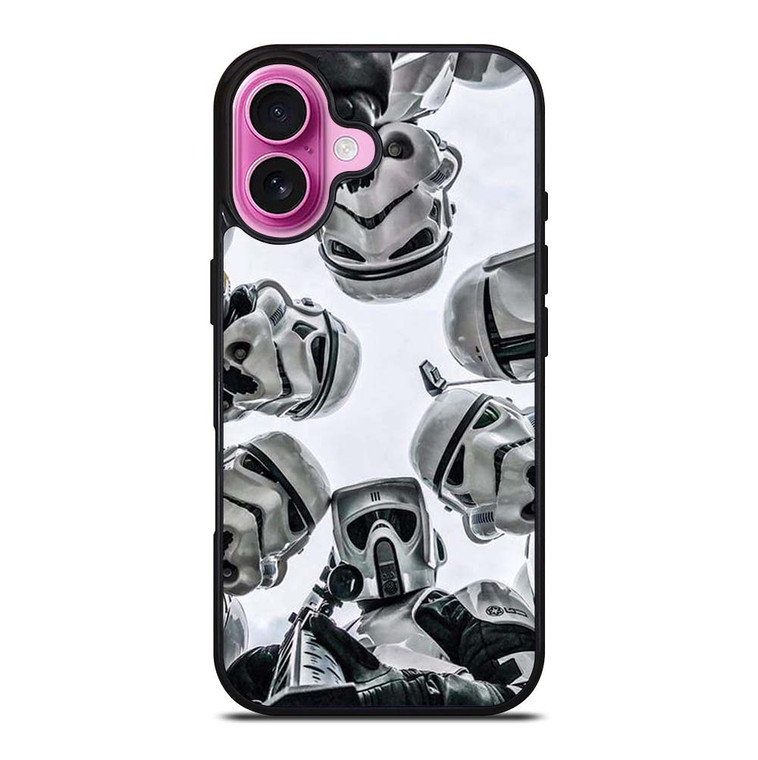 STAR WARS STORMTROOPERS BOBA FETT iPhone 16 Plus Case Cover