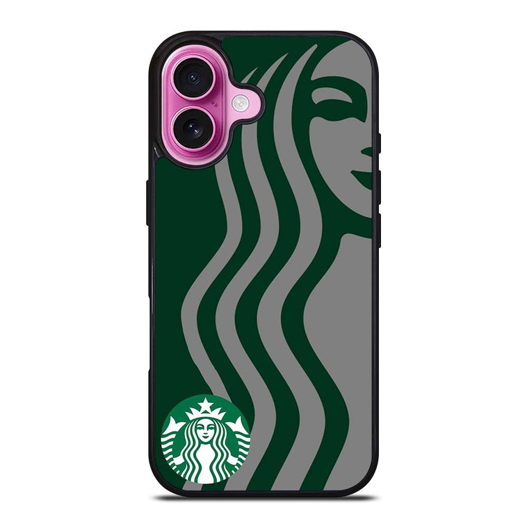 STARBUCKS COFEE LOGO ICON iPhone 16 Plus Case Cover