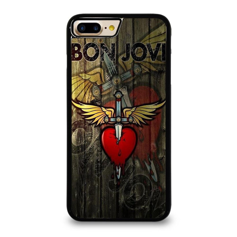 BON JOVI WOODEN LOGO iPhone 7 / 8 Plus Case Cover
