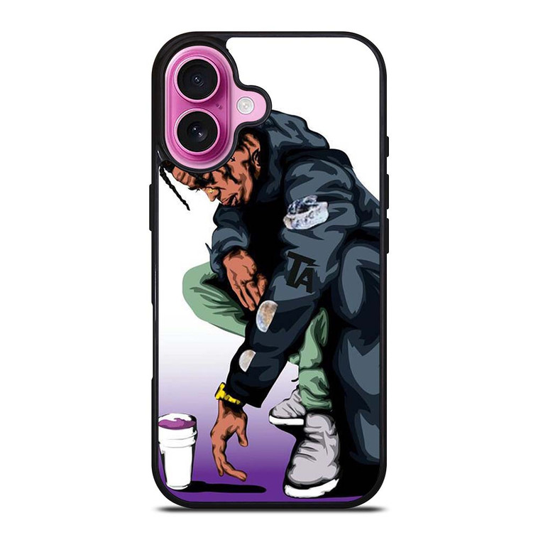 TRAVIS SCOTT DRUGS iPhone 16 Plus Case Cover