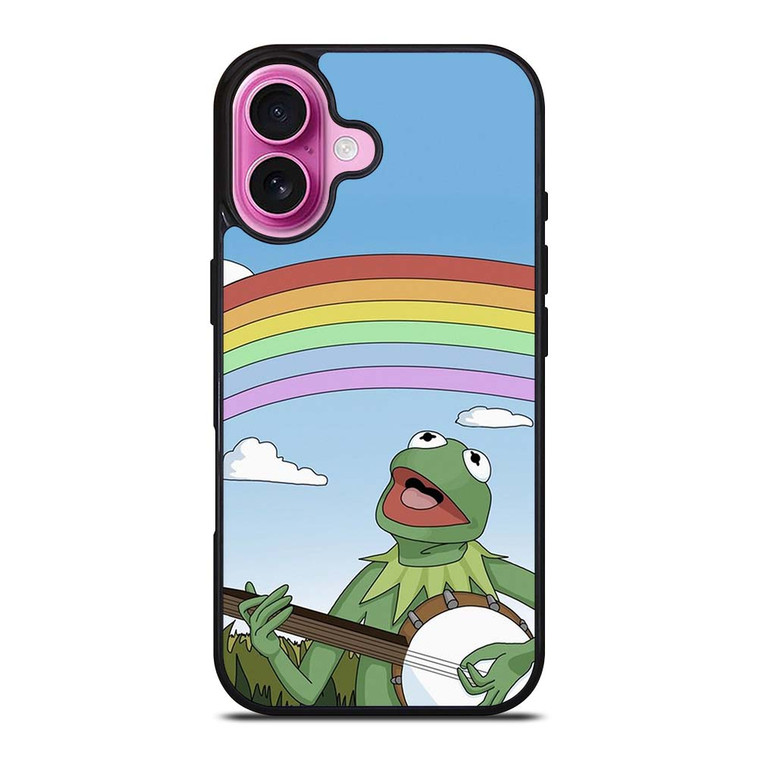 WHOLESOME KERMITTHE FROG iPhone 16 Plus Case Cover