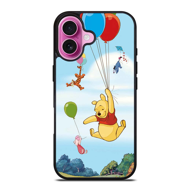 WINNIE THE POOH BALLOON iPhone 16 Plus Case Cover
