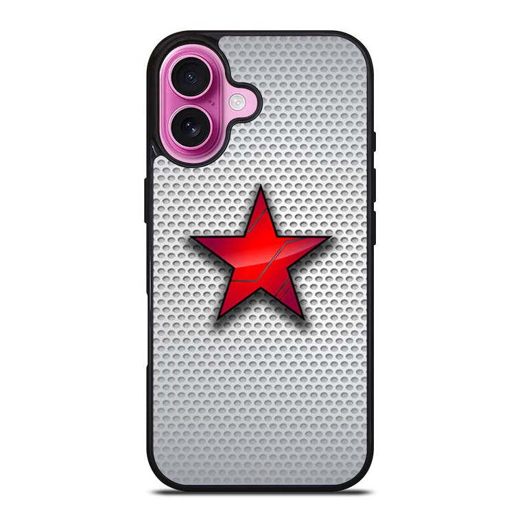 WINTER SOLDIER LOGO AVENGERS 2 iPhone 16 Plus Case Cover