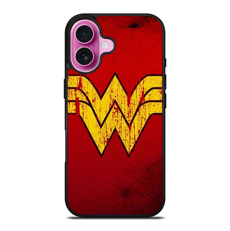 WONDER WOMAN LOGO ART iPhone 16 Plus Case Cover