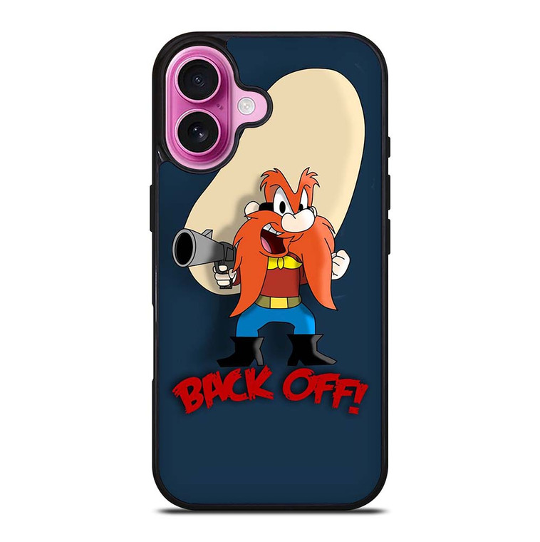 YOSEMITE SAM BACK OFF iPhone 16 Plus Case Cover
