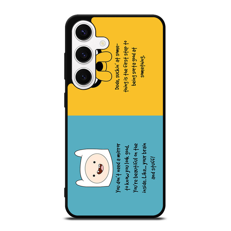 ADVENTURE TIME QUOTE Samsung Galaxy S24 Case Cover