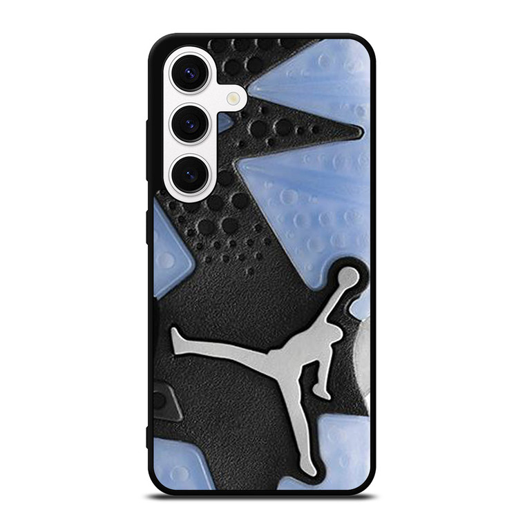 AIR JORDAN NIKE LOGO BLUE SOLE Samsung Galaxy S24 Case Cover