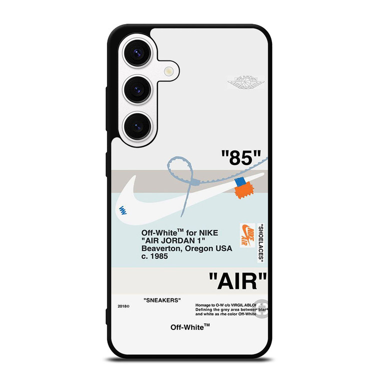 AIR JORDAN OFF WHITE NIKE SNEAKERS Samsung Galaxy S24 Case Cover