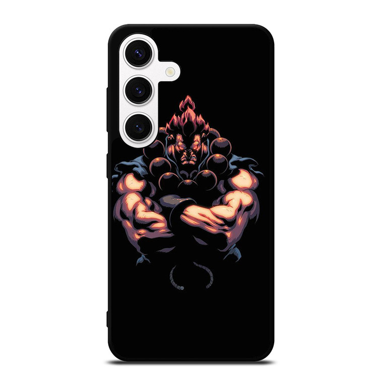 AKUMA GOUKI STREET FIGHTER GAMES Samsung Galaxy S24 Case Cover