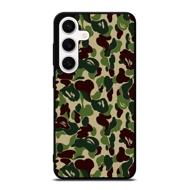 BAPE BATHING APE CAMO Samsung Galaxy S24 Case Cover