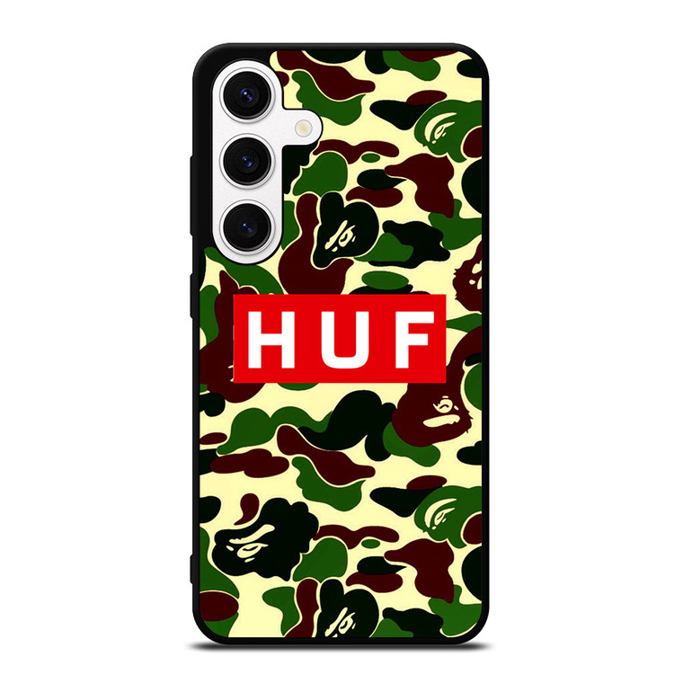 BAPE CAMO HUF Samsung Galaxy S24 Case Cover