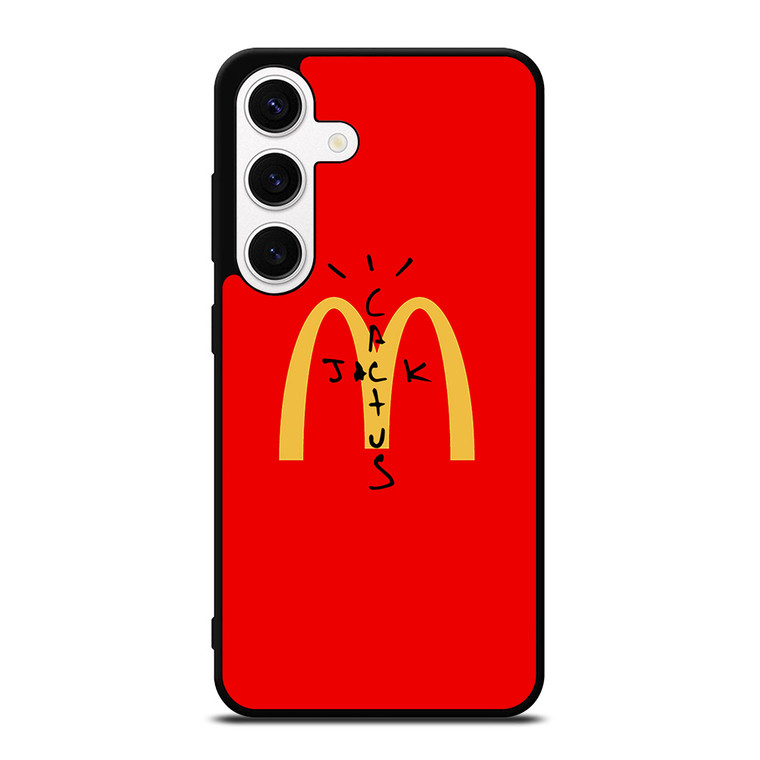 CACTUS JACK TRAVIS SCOTT MCDONALDS Samsung Galaxy S24 Case Cover