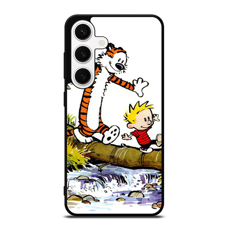 CALVIN AND HOBBES CARTOON Samsung Galaxy S24 Case Cover