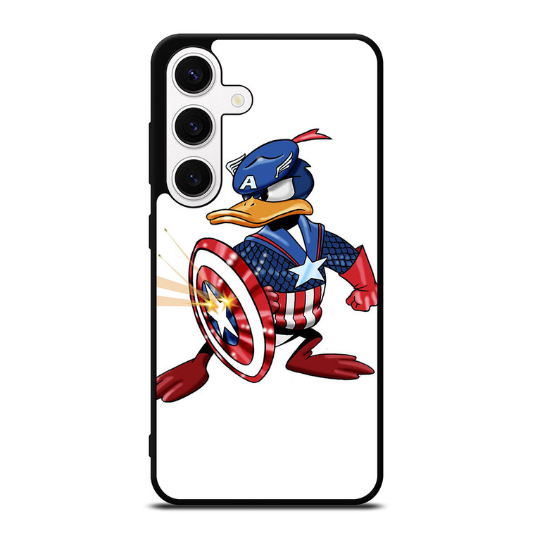 CAPTAIN AMERICA DAFFY DUCK 2 Samsung Galaxy S24 Case Cover