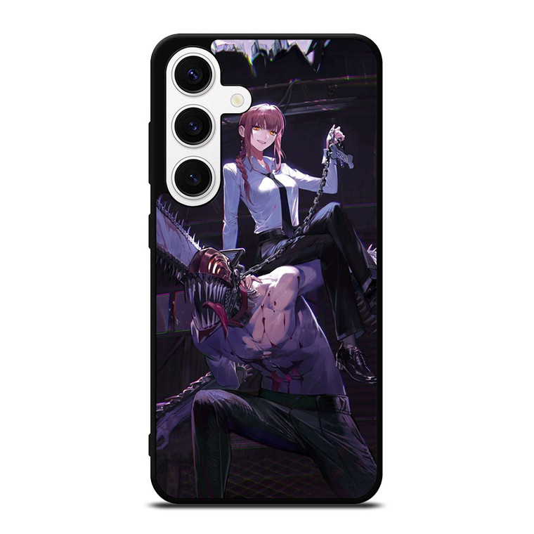 CHAINSAW MAN MANGA DENJI MAKIMA Samsung Galaxy S24 Case Cover
