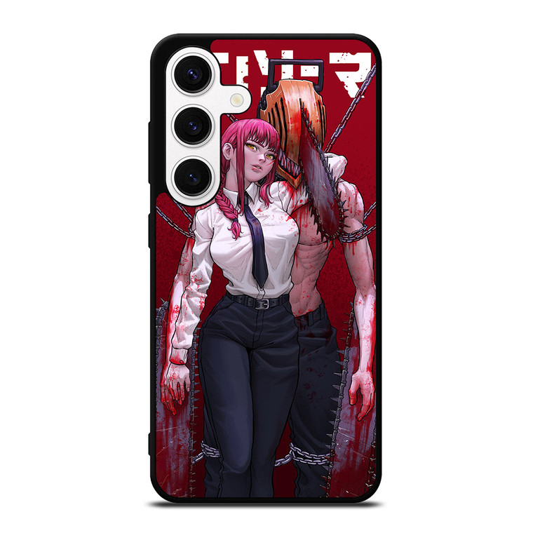 CHAINSAW MAN MANGA MAKIMA DENJI Samsung Galaxy S24 Case Cover