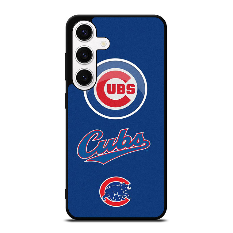 CHICAGO CUBS LOGO BASEBALL TEAM ICON Samsung Galaxy S24 Case Cover
