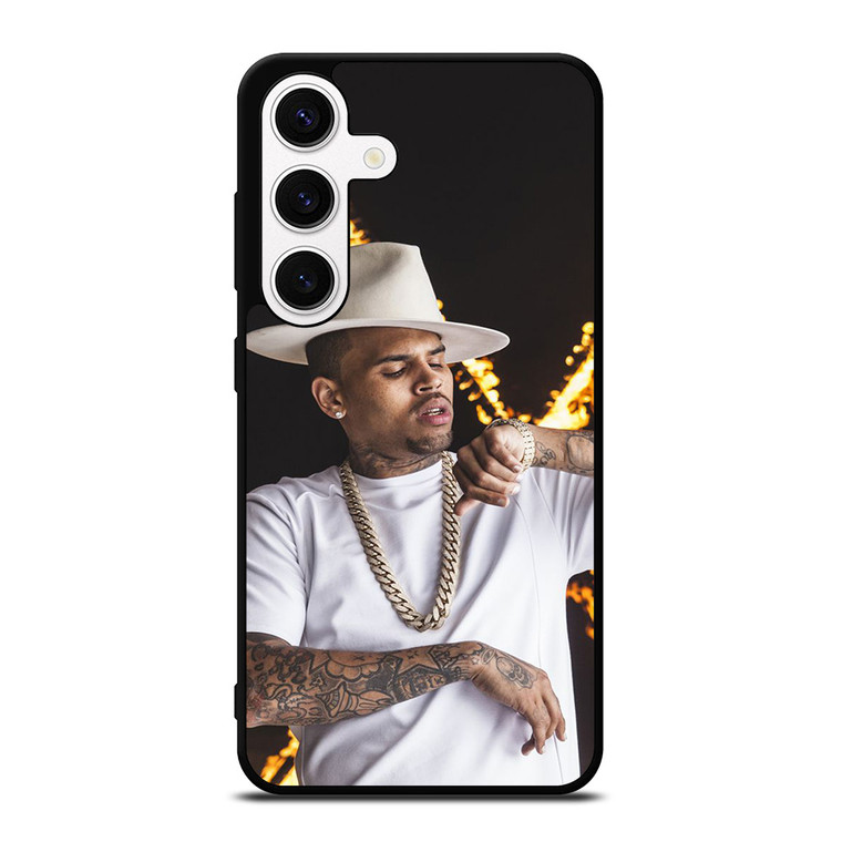 CHRIS BROWN Samsung Galaxy S24 Case Cover