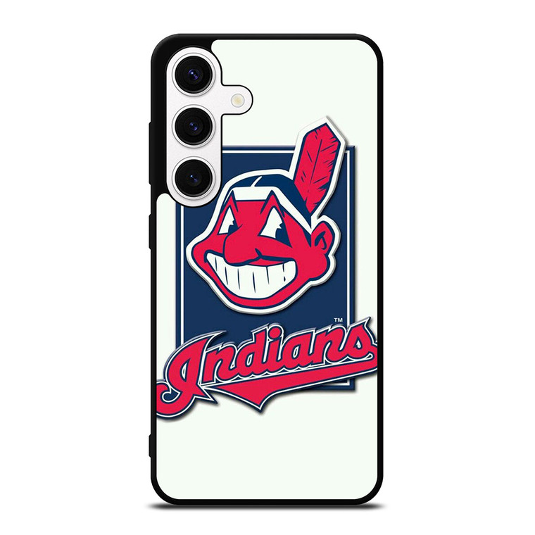 CLEVELAND INDIANS LOGO BASEBALL TEAM MASCOT Samsung Galaxy S24 Case Cover