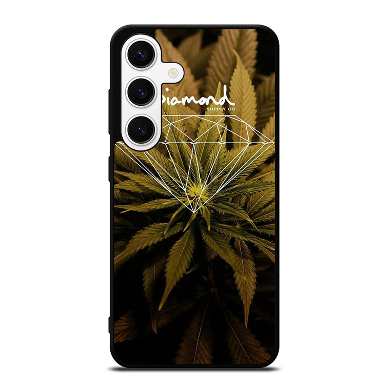 DIAMOND SUPPLY CO MARIJUANA Samsung Galaxy S24 Case Cover