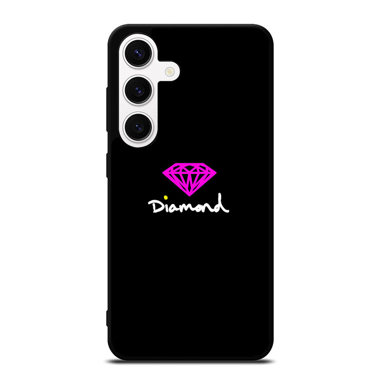 DIAMOND SUPPLY CO PURPLE LOGO Samsung Galaxy S24 Case Cover