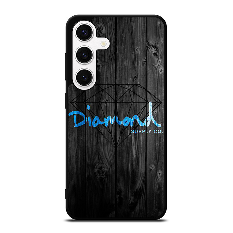 DIAMOND SUPPLY CO WOODEN LOGO Samsung Galaxy S24 Case Cover