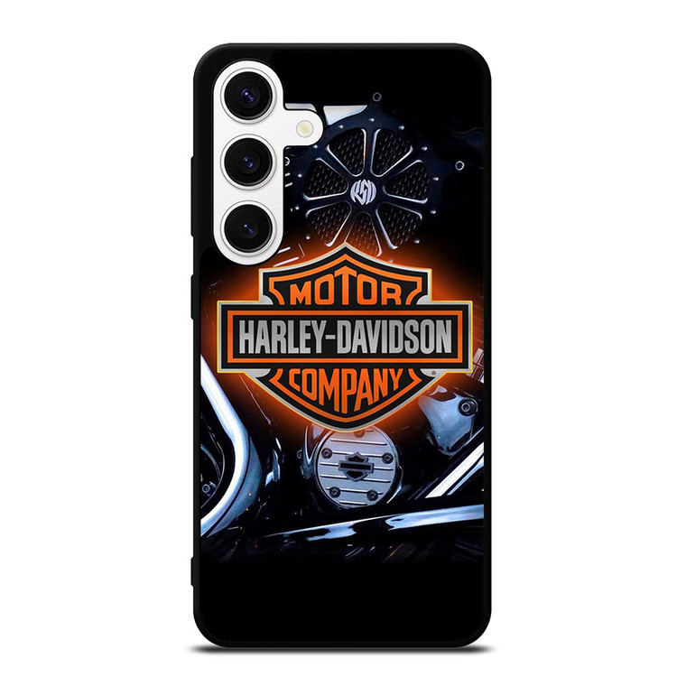 HARLEY DAVIDSON ENGINE MOTORCYCLES COMPANY LOGO Samsung Galaxy S24 Case Cover