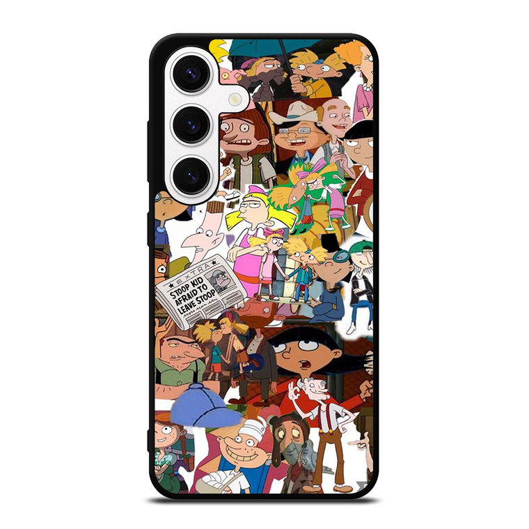 HEY ARNOLD COLLAGE Samsung Galaxy S24 Case Cover