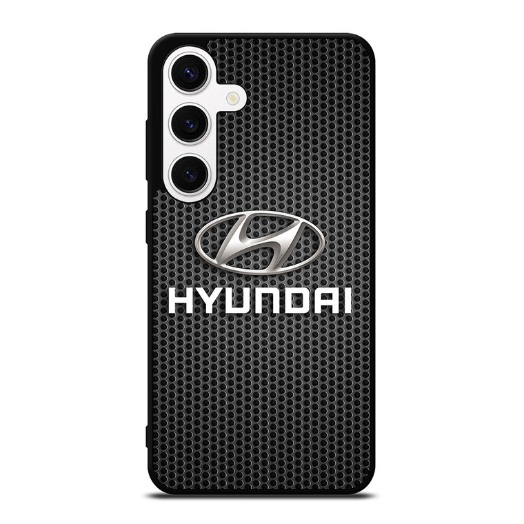 HYUNDAI METAL LOGO Samsung Galaxy S24 Case Cover