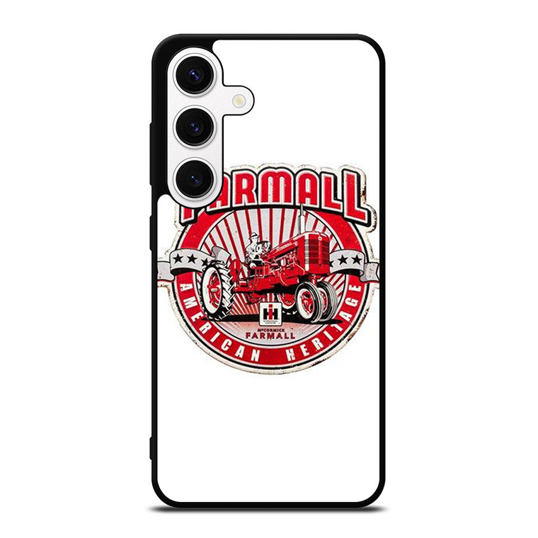 IH INTERNATIONAL HARVESTER FARMALL TRACTOR LOGO AMREICAN HERITAGE Samsung Galaxy S24 Case Cover
