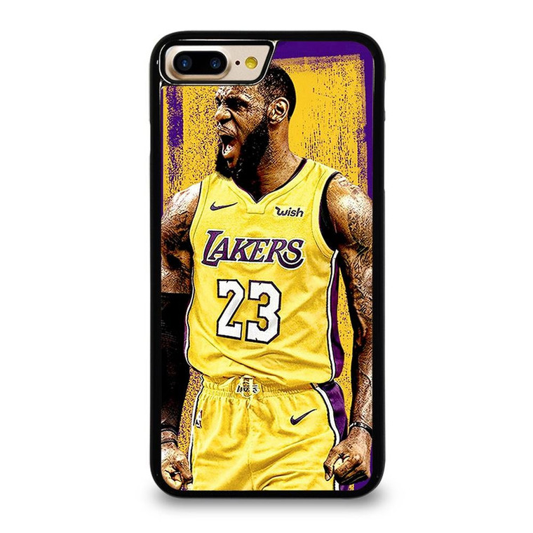 LEBRON JAMES LA LAKERS ART iPhone 7 / 8 Plus Case Cover