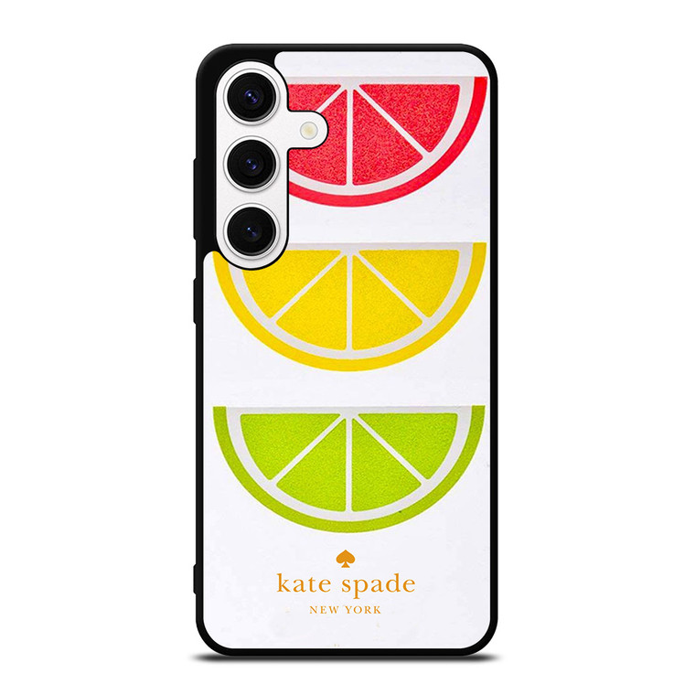 KATE SPADE NEW YORK LOGO COLORFUL LEMON ICON Samsung Galaxy S24 Case Cover