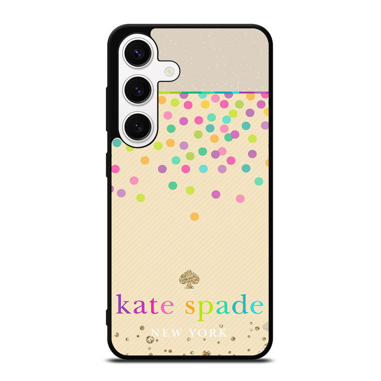 KATE SPADE NEW YORK RAINBOW POLKADOTS Samsung Galaxy S24 Case Cover