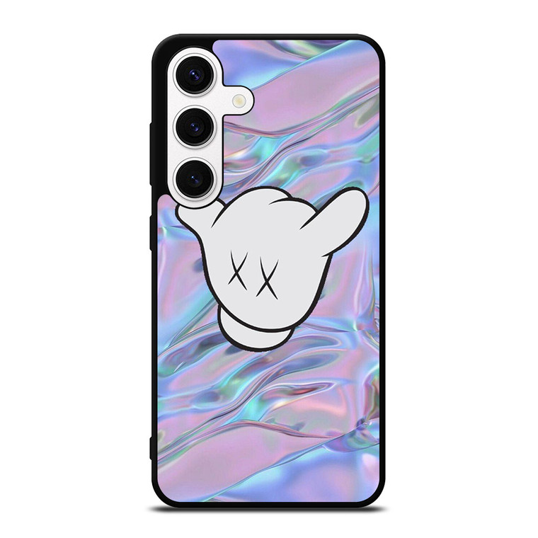 KAWS GLOVES COLORFUL Samsung Galaxy S24 Case Cover