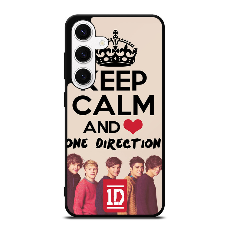 KEEP CALM AND LOVE ONE DIRECTION Samsung Galaxy S24 Case Cover