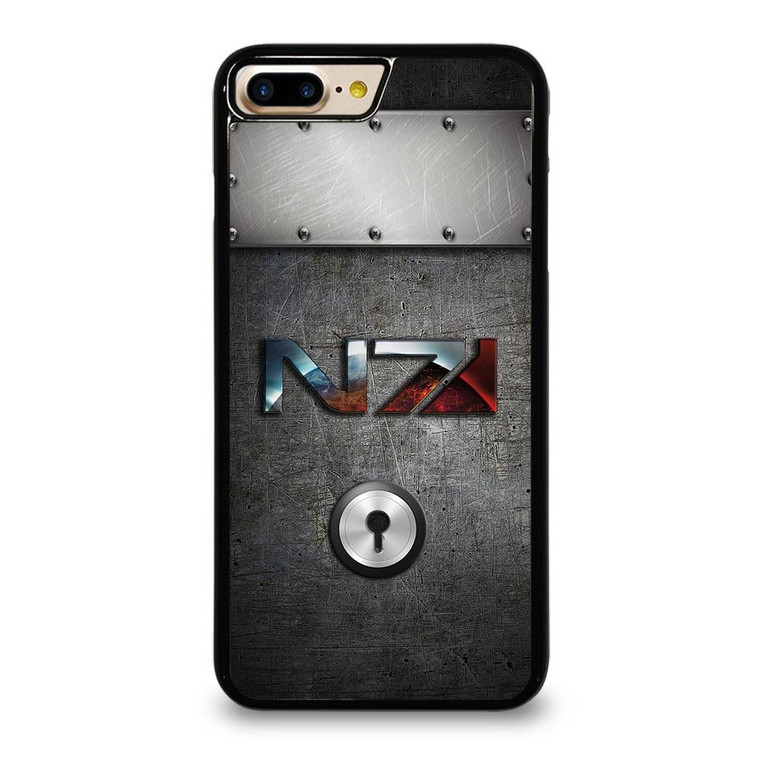 N7 MASS EFFECT METAL LOGO iPhone 7 / 8 Plus Case Cover