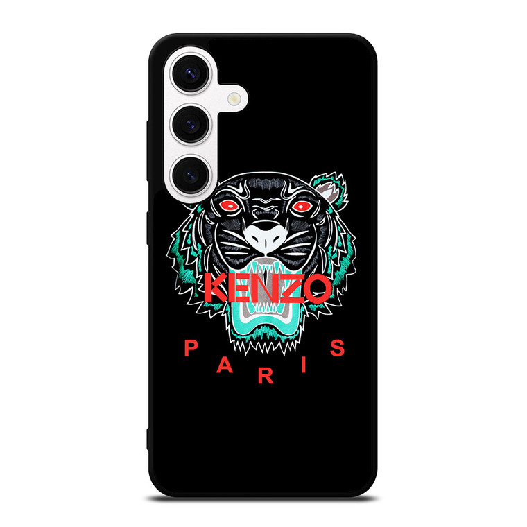 KENZO PARIS BLACK Samsung Galaxy S24 Case Cover