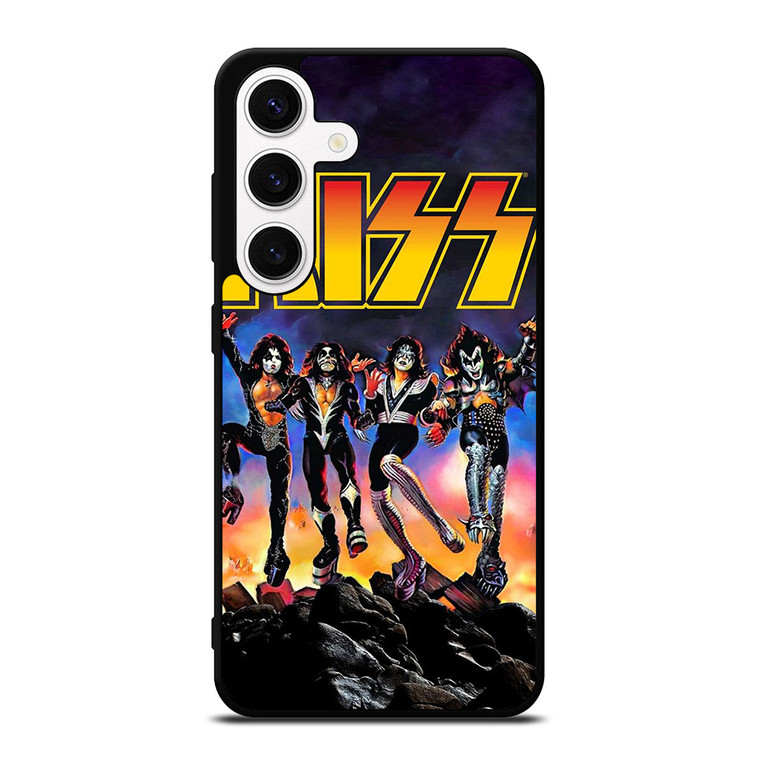 KISS BAND ROCK AND ROLL Samsung Galaxy S24 Case Cover