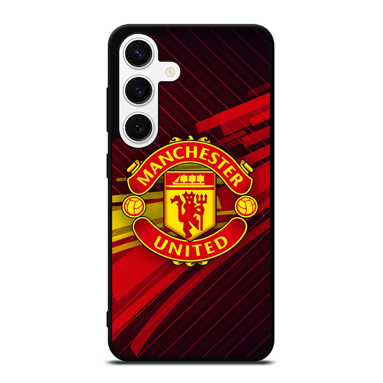 MANCHESTER UNITED LOGO Samsung Galaxy S24 Case Cover