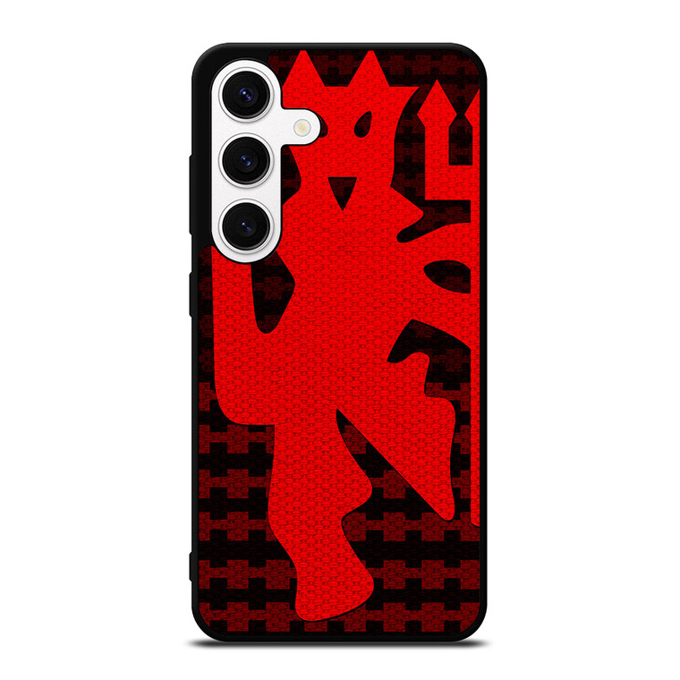 MANCHESTER UNITED RED DEVIL LOGO Samsung Galaxy S24 Case Cover
