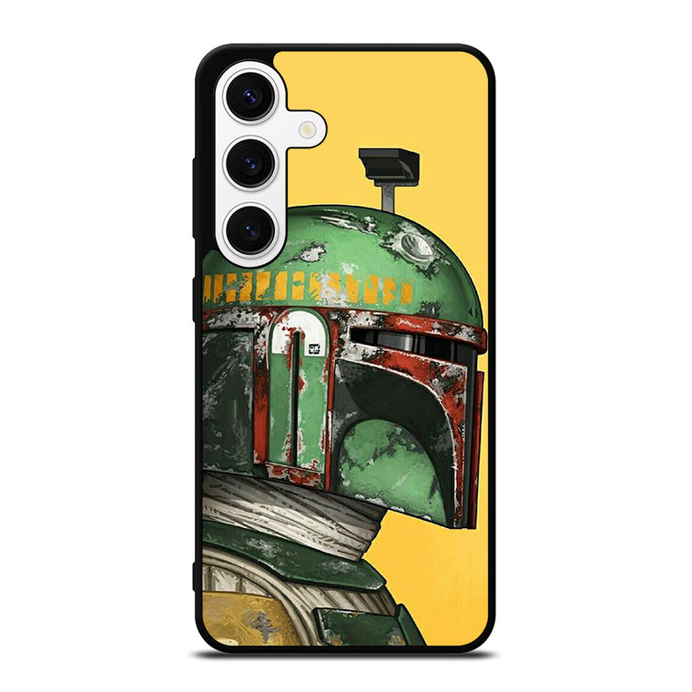 MANDALORIAN HEAD STAR WARS Samsung Galaxy S24 Case Cover
