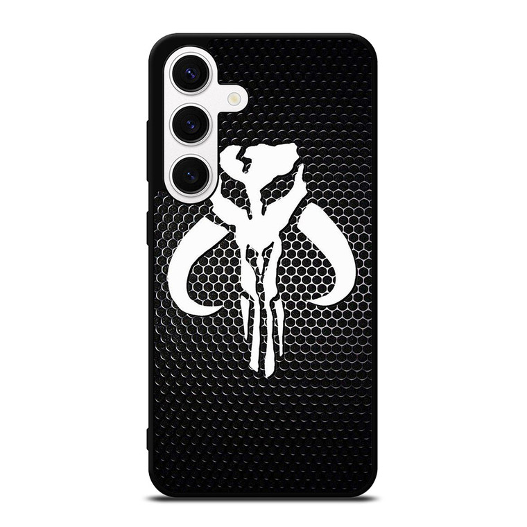 MANDALORIAN METAL CARBON LOGO Samsung Galaxy S24 Case Cover