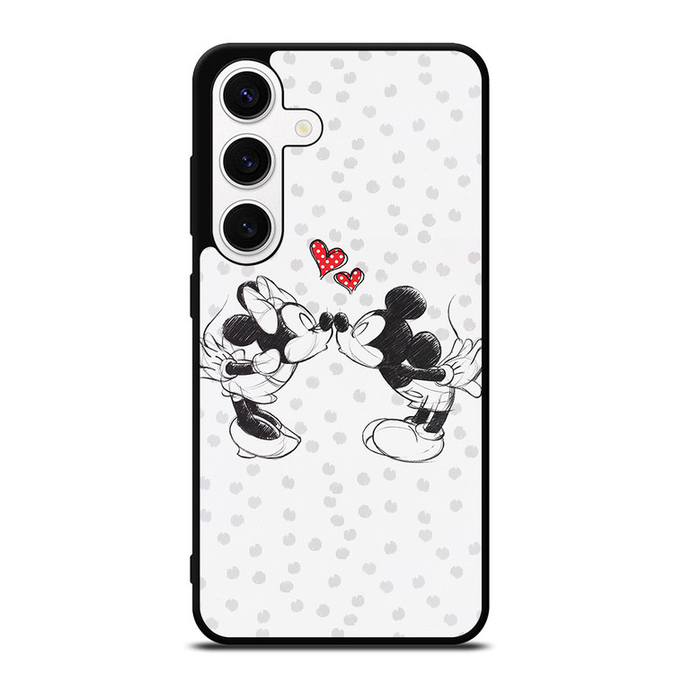 MICKEY AND MINIE MOUSE KISSING Disney Samsung Galaxy S24 Case Cover