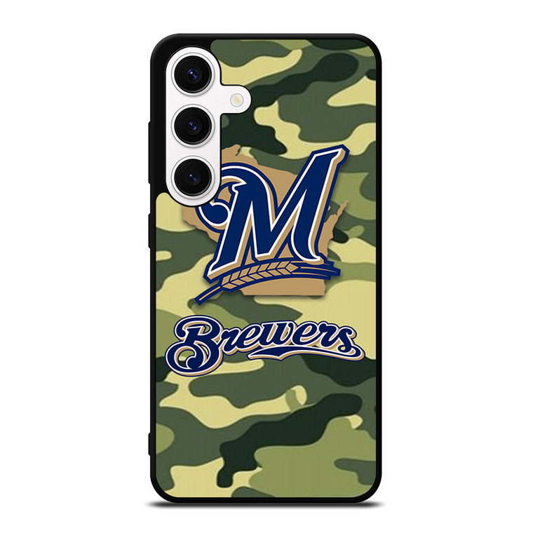 MILWAUKEE BREWERS CAMO LOGO Samsung Galaxy S24 Case Cover