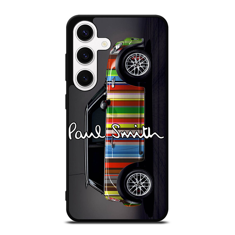 MINI COOPER CAR PAUL SMITH PATTERN Samsung Galaxy S24 Case Cover